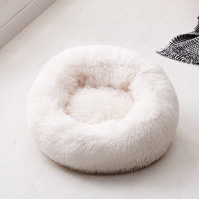 Plush Calming Pet Bed For Cats and Dogs