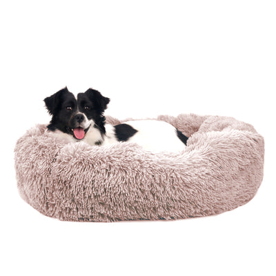 Plush Calming Pet Bed For Cats and Dogs