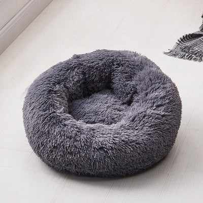 Plush Calming Pet Bed For Cats and Dogs