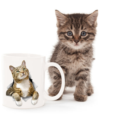Pondering Tabby Mug
