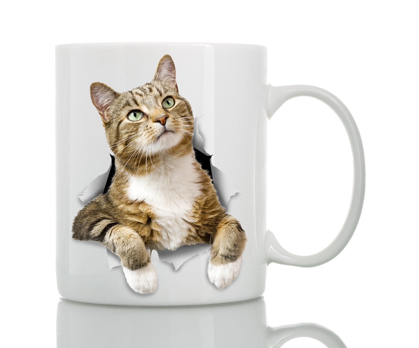 Pondering Tabby Mug