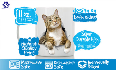 Pondering Tabby Mug