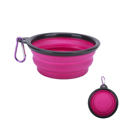 Folding Silicone Dog Bowl