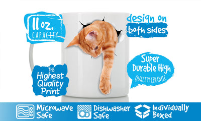 Reaching Ginger Mug