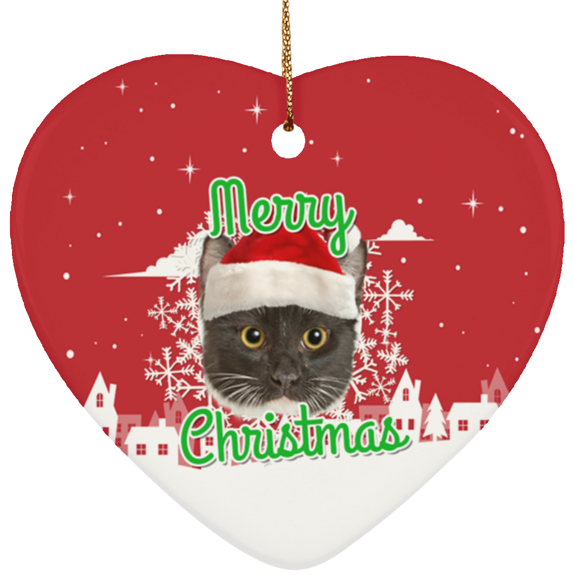 Custom Your Pet Christmas Ornaments