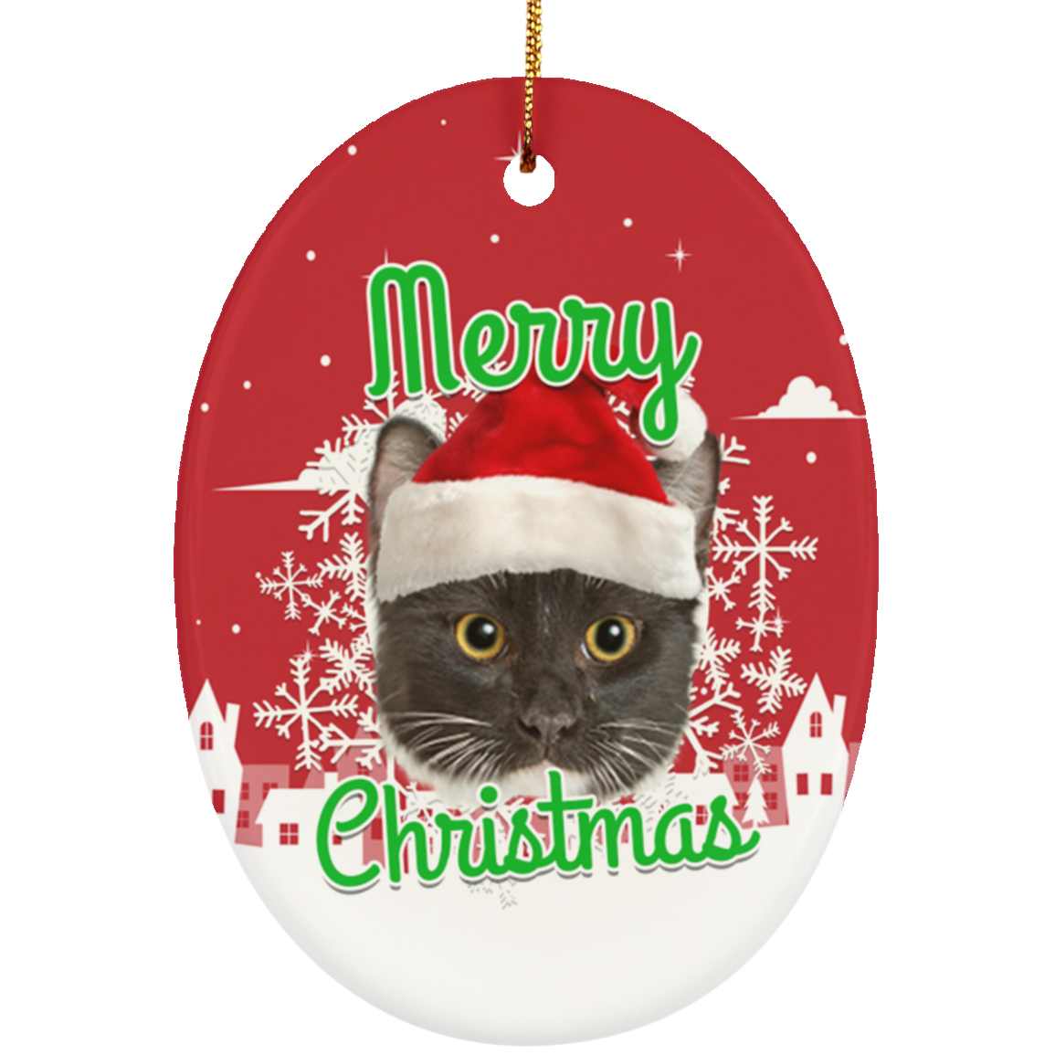 Custom Your Pet Christmas Ornaments