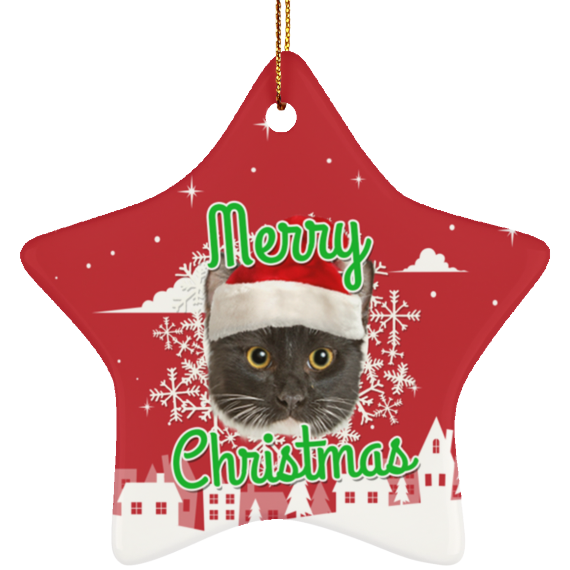 Custom Your Pet Christmas Ornaments