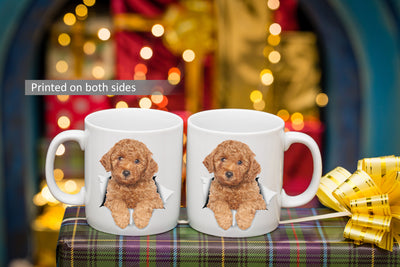 Red Poodle Mug
