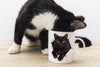 Resting Black Cat Mug