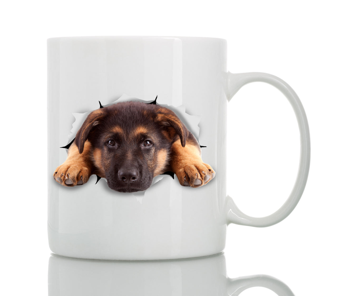 Resting German Shepherd Mug