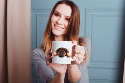 Resting German Shepherd Mug