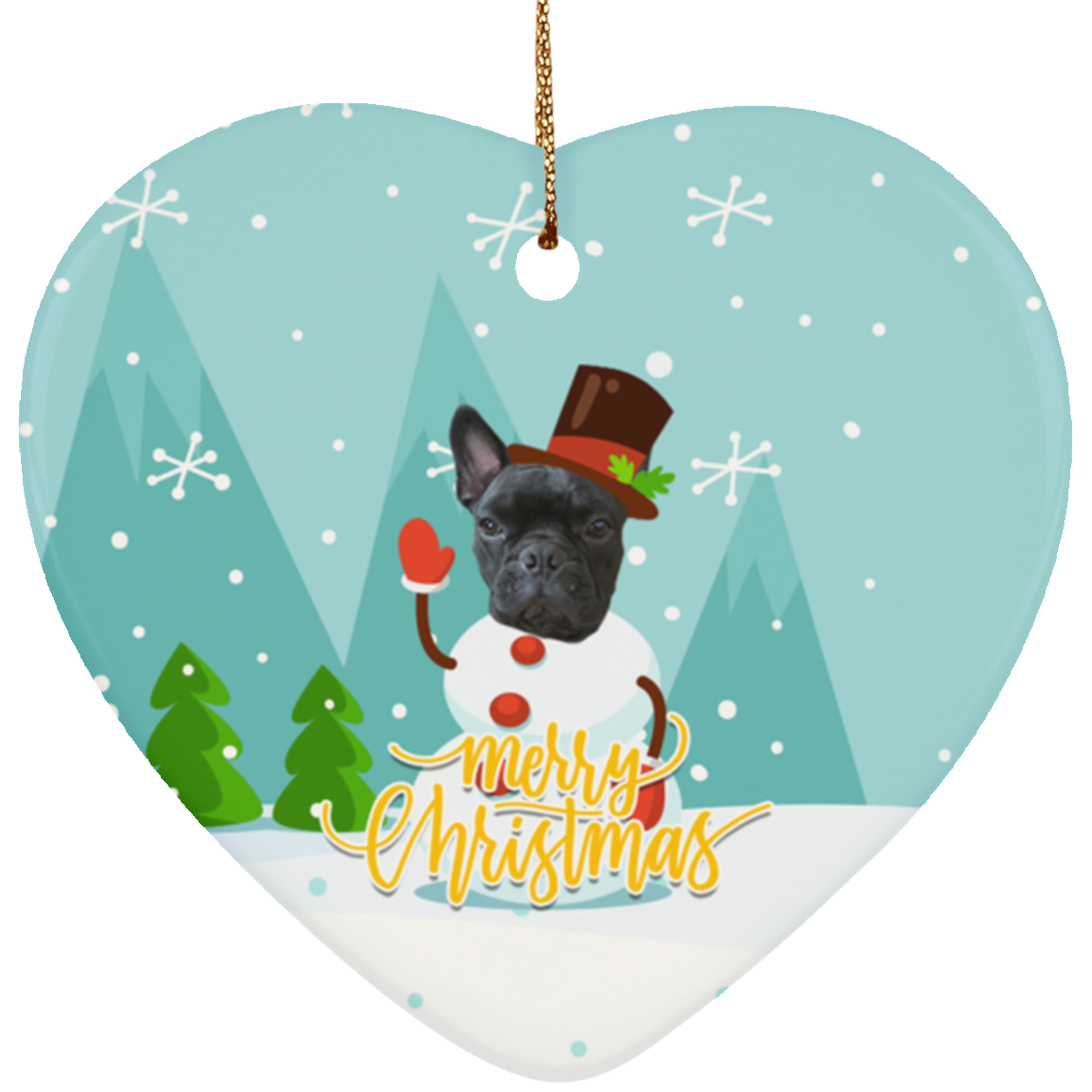 Custom Your Pet Christmas Ornaments