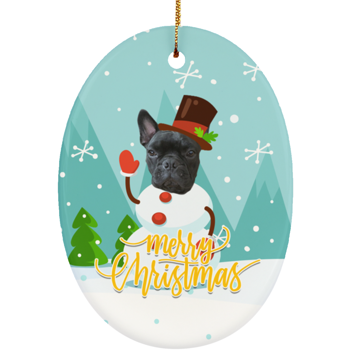Custom Your Pet Christmas Ornaments