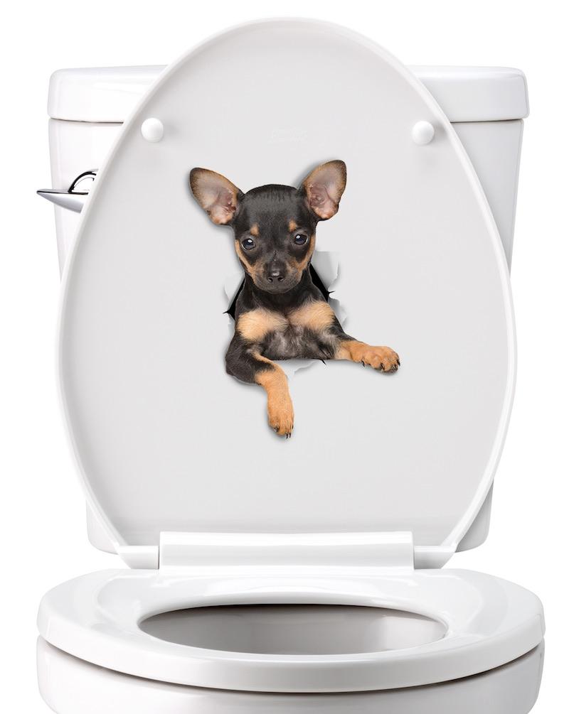 Toy Terrier Puppy Decals