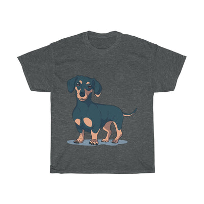Cute Dachshund - Unisex Heavy Cotton Tee