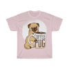 Coffee Pug - Unisex Heavy Cotton Tee