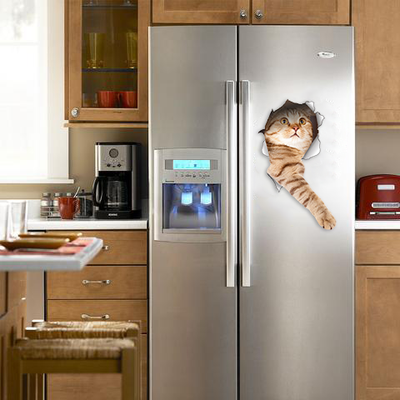 Reaching Cat Decals