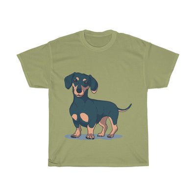 Cute Dachshund - Unisex Heavy Cotton Tee