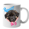 Custom Your Pet White Mug - Mom/Dad/Best Friend