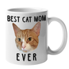 Custom Your Pet White Mug - Best Cat/Dog Mom/Dad Ever
