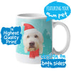Custom Your Pet Christmas White Mug